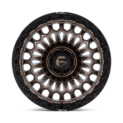 Fuel 1PC | FC870 SINISTER | 20.0x9.00 | 6X135 | 1 | MATTE BRONZE W/ M-BLK LIP