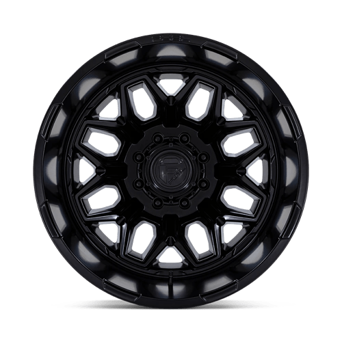 Fuel 1PC | D871 FLUX DUALLY | 20.0x8.25 | 8X170 | -201 | BLACKOUT