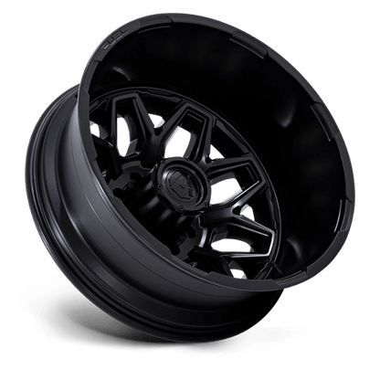 Fuel 1PC | D871 FLUX DUALLY | 20.0x8.25 | 8X165.1 | -227 | BLACKOUT