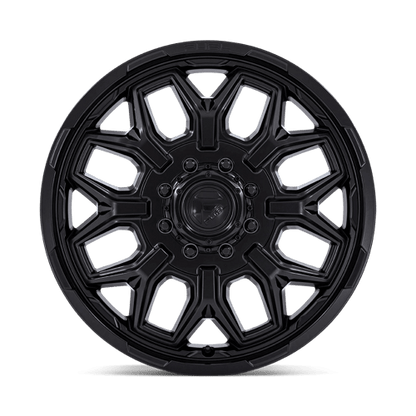 Fuel 1PC | D871 FLUX DUALLY | 20.0x8.25 | 8X165.1 | 104 | BLACKOUT