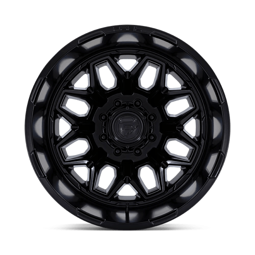 Fuel 1PC | D871 FLUX DUALLY | 22.0x8.25 | 8X170 | -227 | BLACKOUT