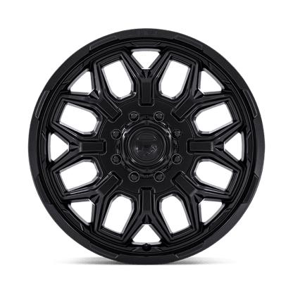 Fuel 1PC | D871 FLUX DUALLY | 22.0x8.25 | 8X170 | 104 | BLACKOUT