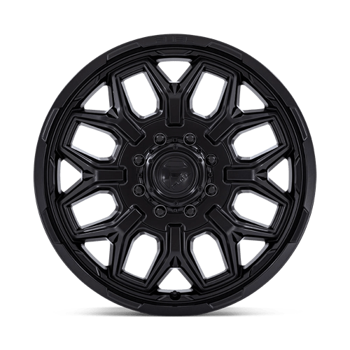 Fuel 1PC | D871 FLUX DUALLY | 22.0x8.25 | 8X210 | 104 | BLACKOUT