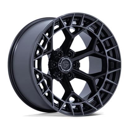 Fuel 1PC | FC873 CHARGER | 17.0x9.00 | 6X135 | -12 | GLOSS BLACK BRUSHED DARK TINT