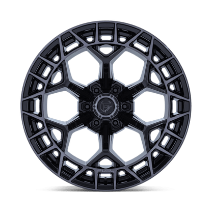 Fuel 1PC | FC873 CHARGER | 17.0x9.00 | 6X135 | -12 | GLOSS BLACK BRUSHED DARK TINT