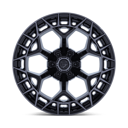 Fuel 1PC | FC873 CHARGER | 17.0x9.00 | 6X139.7 | 1 | GLOSS BLACK BRUSHED DARK TINT