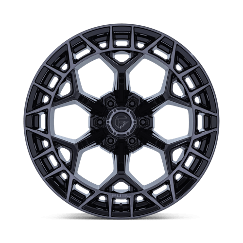 Fuel 1PC | FC873 CHARGER | 20.0x9.00 | 6X139.7 | 20 | GLOSS BLACK BRUSHED DARK TINT
