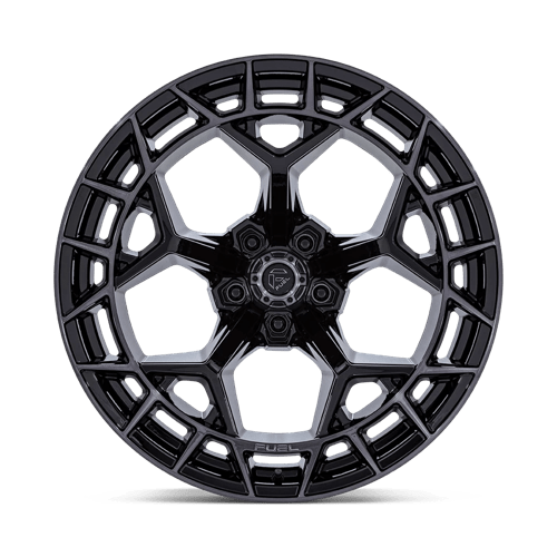 Fuel 1PC | FC873 CHARGER | 20.0x9.00 | 5X127 | 1 | GLOSS BLACK BRUSHED DARK TINT