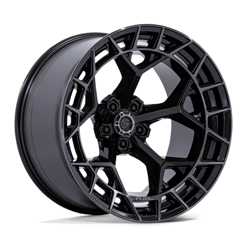 Fuel 1PC | FC873 CHARGER | 22.0x12.00 | 5X127 | -44 | GLOSS BLACK BRUSHED DARK TINT