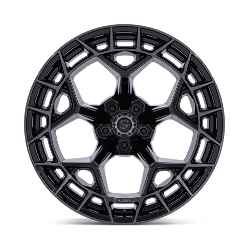 Fuel 1PC | FC873 CHARGER | 22.0x12.00 | 5X127 | -44 | GLOSS BLACK BRUSHED DARK TINT