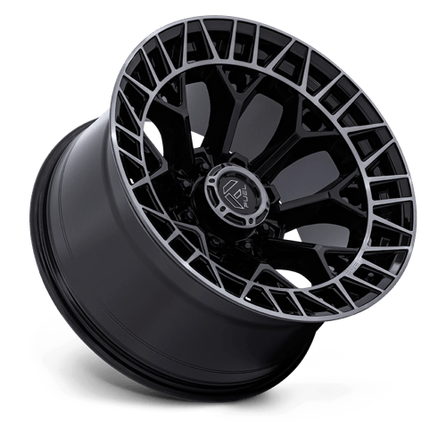 Fuel 1PC | FC873 CHARGER | 20.0x10.00 | 8X180 | -18 | GLOSS BLACK BRUSHED DARK TINT
