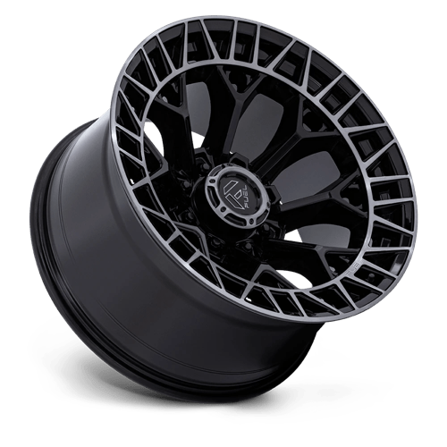 Fuel 1PC | FC873 CHARGER | 22.0x12.00 | 8X180 | -44 | GLOSS BLACK BRUSHED DARK TINT