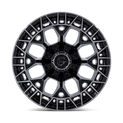Fuel 1PC | FC873 CHARGER | 22.0x12.00 | 8X165.1 | -44 | GLOSS BLACK BRUSHED DARK TINT