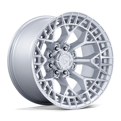 Fuel 1PC | FC873 CHARGER | 20.0x10.00 | 8X180 | -18 | GLOSS SILVER W/ MACHINED FACE