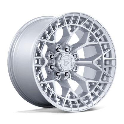 Fuel 1PC | FC873 CHARGER | 20.0x9.00 | 8X165.1 | 1 | GLOSS SILVER W/ MACHINED FACE