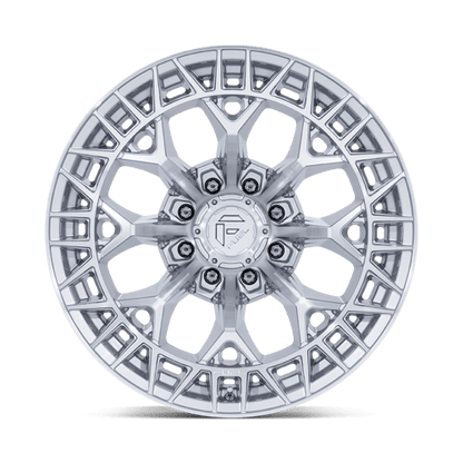 Fuel 1PC | FC873 CHARGER | 20.0x9.00 | 8X165.1 | 1 | GLOSS SILVER W/ MACHINED FACE