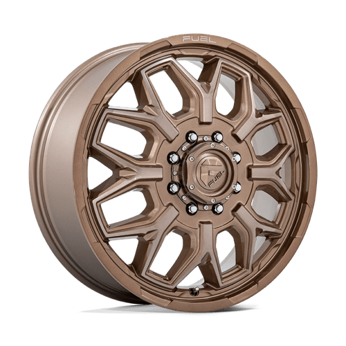 Fuel 1PC | D876 FLUX DUALLY | 22.0x8.25 | 8X200 | 104 | PLATINUM BRONZE