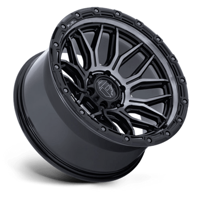 Fuel 1PC | FC881 SURGE | 20.0x9.00 | 6X139.7 | 1 | GLOSS BLACK MACHINED W/ GTCC