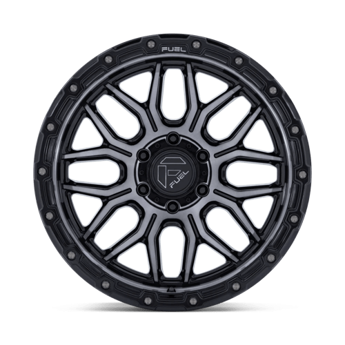 Fuel 1PC | FC881 SURGE | 20.0x9.00 | 6X139.7 | 1 | GLOSS BLACK MACHINED W/ GTCC