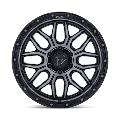 Fuel 1PC | FC881 SURGE | 17.0x9.00 | 6X139.7 | 20 | GLOSS BLACK MACHINED W/ GTCC
