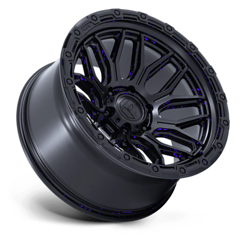 Fuel 1PC | FC881 SURGE | 20.0x10.00 | 6X135 | -18 | MATTE BLACK W/ GLOSS BLACK LIP
