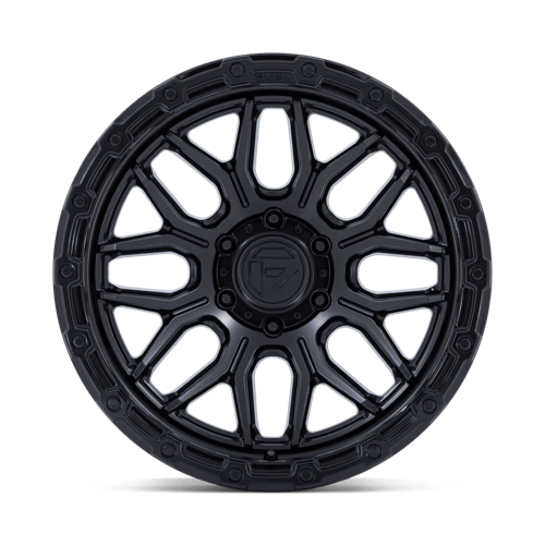 Fuel 1PC | FC881 SURGE | 20.0x9.00 | 8X180 | 20 | MATTE BLACK W/ GLOSS BLACK LIP