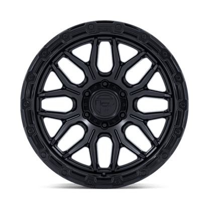 Fuel 1PC | FC881 SURGE | 20.0x9.00 | 8X180 | 20 | MATTE BLACK W/ GLOSS BLACK LIP