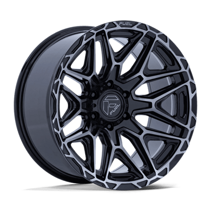 Fuel 1PC | FC885 INJECTOR | 22.0x9.00 | 8X165.1 | 1 | GLOSS BLACK MACHINED-FC W/ DDT
