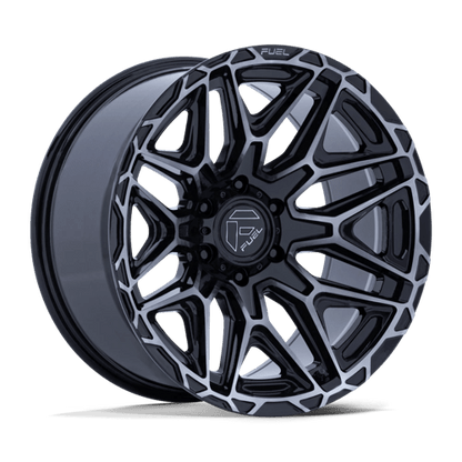 Fuel 1PC | FC885 INJECTOR | 20.0x9.00 | 6X135 | 20 | GLOSS BLACK MACHINED-FC W/ DDT