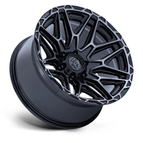 Fuel 1PC | FC885 INJECTOR | 20.0x9.00 | 5X127 | 1 | GLOSS BLACK MACHINED-FC W/ DDT