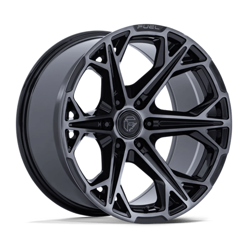 Fuel 1PC | FC886 HAMMERHEAD | 20.0x9.00 | 6X135 | 20 | GLOSS BLACK DARK TINTED CLEAR