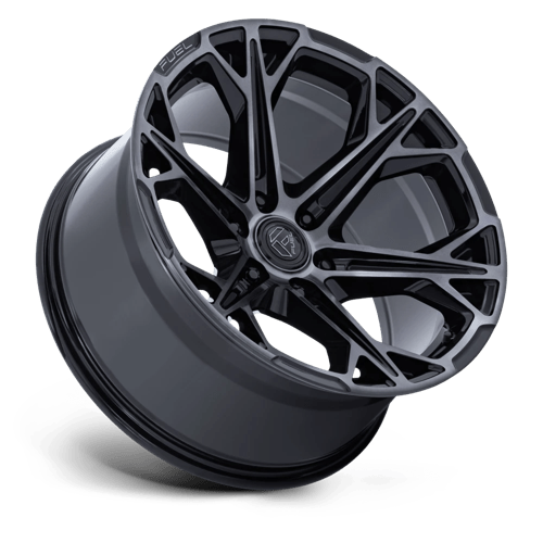 Fuel 1PC | FC886 HAMMERHEAD | 20.0x9.00 | 6X139.7 | 1 | GLOSS BLACK DARK TINTED CLEAR