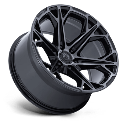 Fuel 1PC | FC886 HAMMERHEAD | 20.0x9.00 | 6X139.7 | 1 | GLOSS BLACK DARK TINTED CLEAR