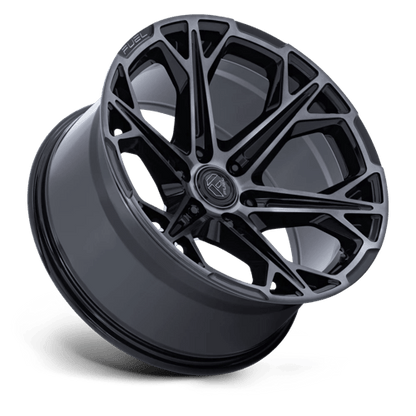 Fuel 1PC | FC886 HAMMERHEAD | 20.0x10.00 | 6X135 | -18 | GLOSS BLACK DARK TINTED CLEAR