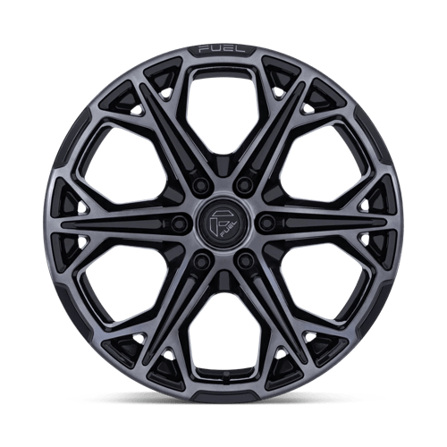 Fuel 1PC | FC886 HAMMERHEAD | 20.0x10.00 | 6X139.7 | -18 | GLOSS BLACK DARK TINTED CLEAR