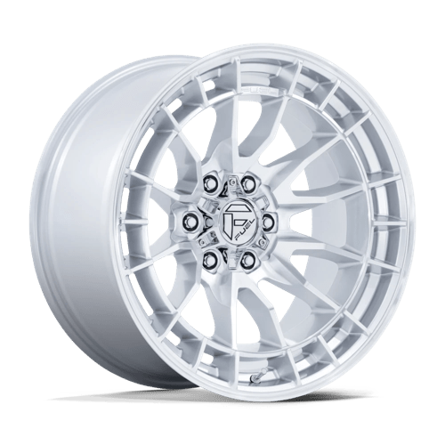 Fuel 1PC | FC888 REVOLT | 20.0x9.00 | 6X139.7 | 1 | HYPER SILVER W/ MACHINED FACE