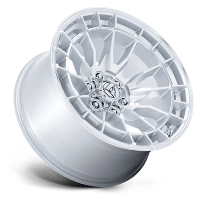 Fuel 1PC | FC888 REVOLT | 17.0x9.00 | 6X135 | 1 | HYPER SILVER W/ MACHINED FACE