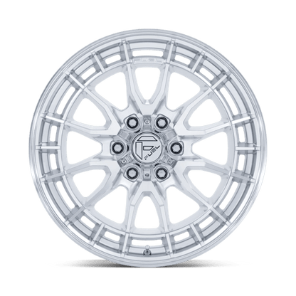 Fuel 1PC | FC888 REVOLT | 20.0x10.00 | 6X139.7 | -18 | HYPER SILVER W/ MACHINED FACE