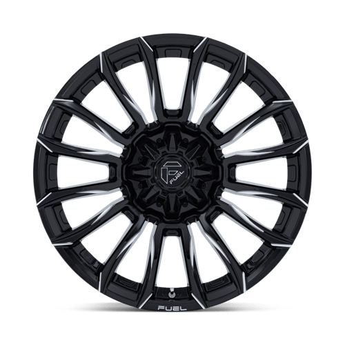 Fuel 1PC | FC889 BLADE | 22.0x10.00 | 8X170 | -18 | GLOSS BLACK MILLED