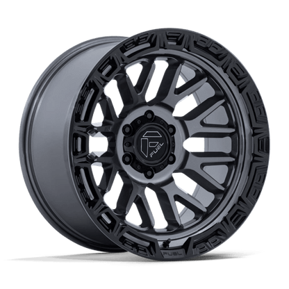 Fuel 1PC | FC890 RAIL | 17.0x9.00 | 6X135 | 1 | GLOSS GUNMETAL W/ G-BLK LIP
