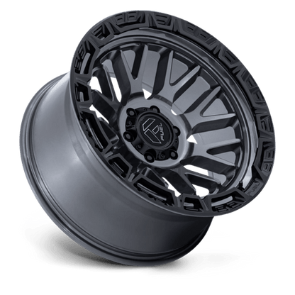Fuel 1PC | FC890 RAIL | 20.0x9.00 | 6X135 | 1 | GLOSS GUNMETAL W/ G-BLK LIP