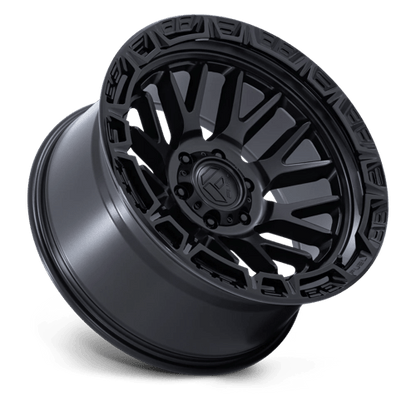 Fuel 1PC | FC890 RAIL | 17.0x9.00 | 6X135 | -12 | MATTE BLACK W/ GLOSS BLACK LIP