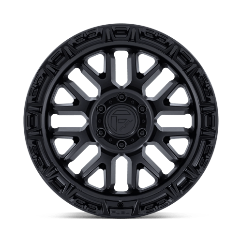Fuel 1PC | FC890 RAIL | 20.0x10.00 | 6X139.7 | -18 | MATTE BLACK W/ GLOSS BLACK LIP
