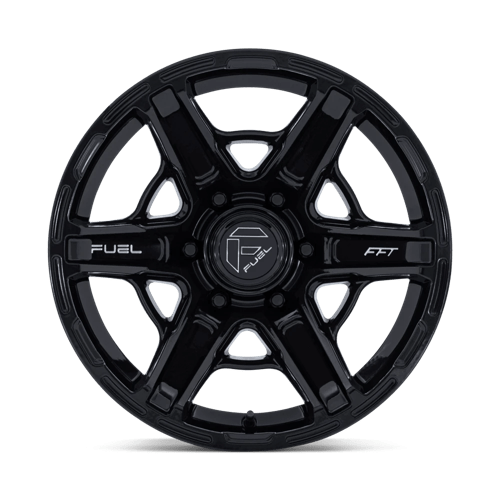 Fuel 1PC | FC892 GAMBIT | 17.0x9.00 | 6X139.7 | -12 | GLOSS BLACK