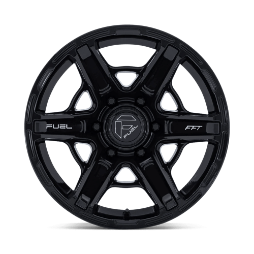 Fuel 1PC | FC892 GAMBIT | 20.0x9.00 | 6X139.7 | 20 | GLOSS BLACK
