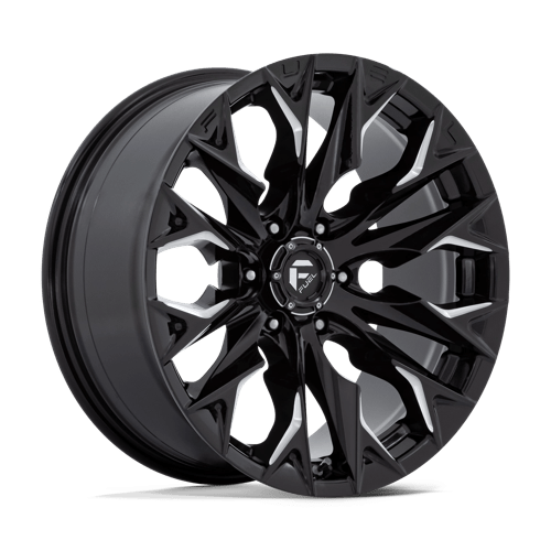 Fuel 1PC | D803 FLAME | 20.0x9.00 | 6X135 | 1 | GLOSS BLACK MILLED