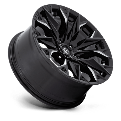 Fuel 1PC | D803 FLAME | 20.0x9.00 | 6X139.7 | 1 | GLOSS BLACK MILLED