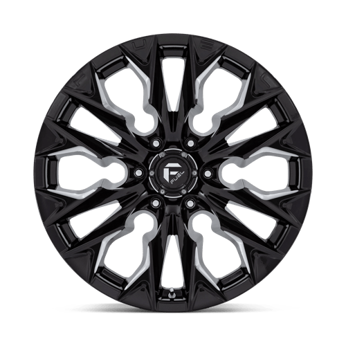 Fuel 1PC | D803 FLAME | 20.0x9.00 | 6X135 | 1 | GLOSS BLACK MILLED