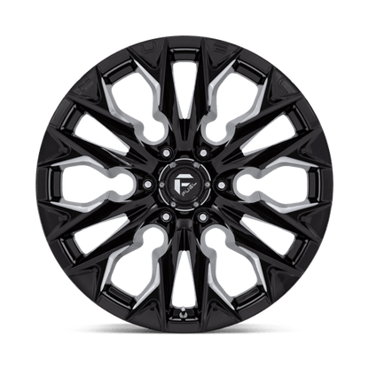 Fuel 1PC | D803 FLAME | 20.0x9.00 | 6X135 | 1 | GLOSS BLACK MILLED