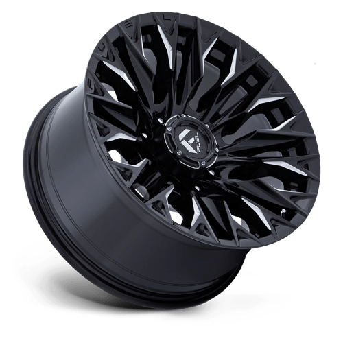 Fuel 1PC | D803 FLAME | 20.0x9.00 | 8X180 | 1 | GLOSS BLACK MILLED